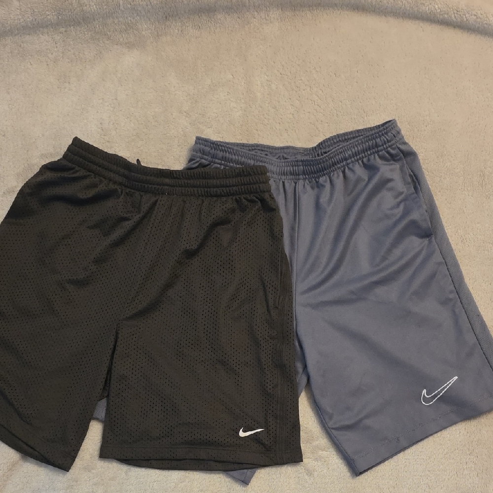 Nike Men’s Athletic Shorts – Black & Slate Gray